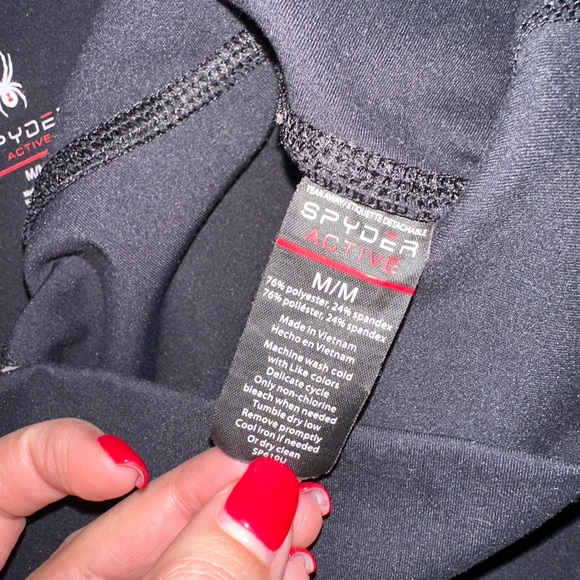 Spyder | Women’s black leggings - Picture 3 of 13